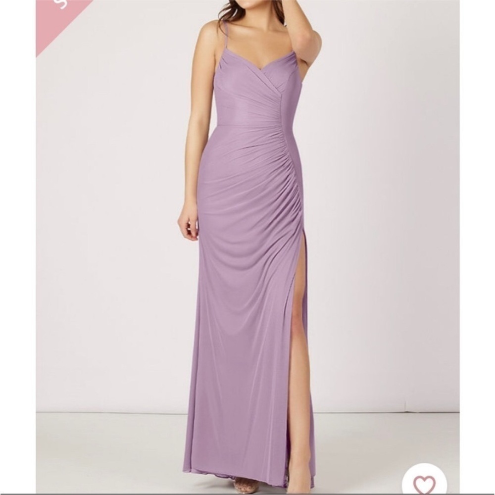 NWT Azazie Tequila bridesmaid dress in wisteria purple